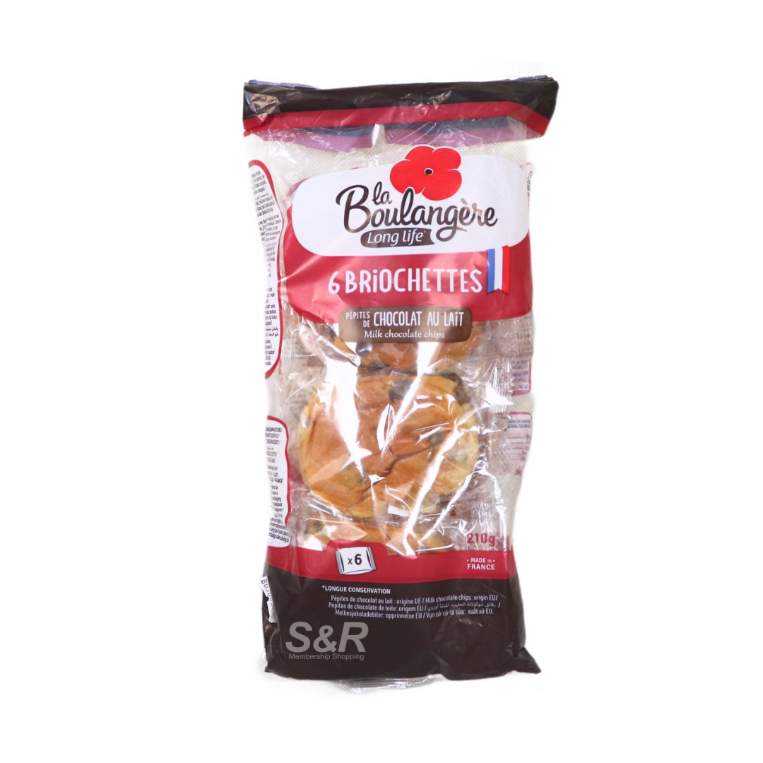 La Boulangère 6-piece Briochettes